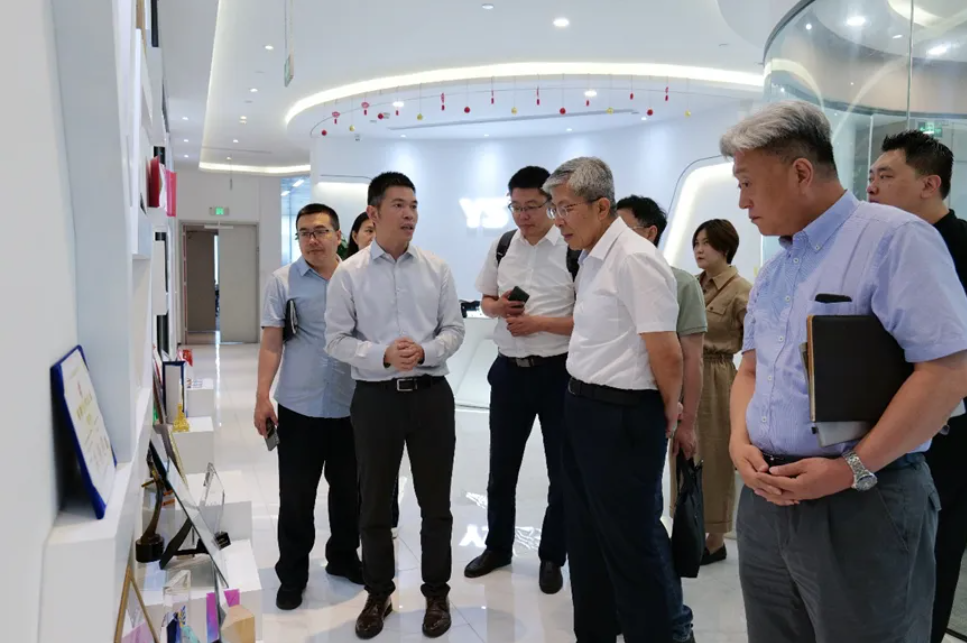 天津经开区党委常委、管委会副主任马建军一行莅临3044永利集团官网集团走访调研