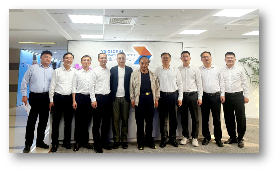 江苏省泰州市委“两新”工委副书记黄新华一行莅临3044永利集团官网全球创新中心调研走访