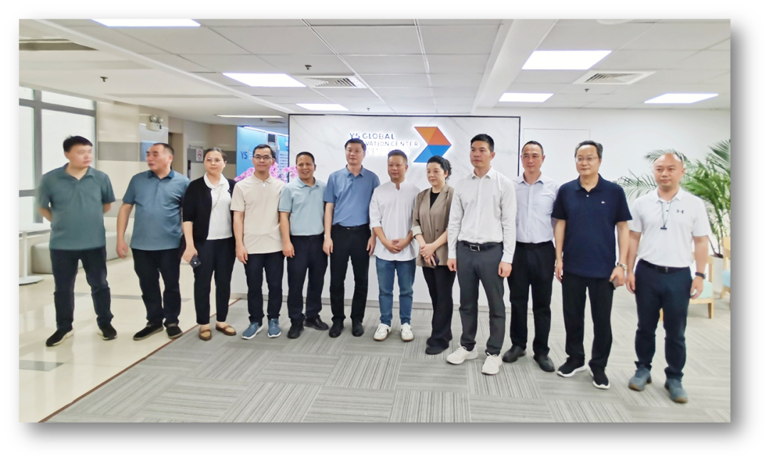 广东省梅州市人社局党组书记、局长林雨兰一行莅临3044永利集团官网全球创新中心调研走访